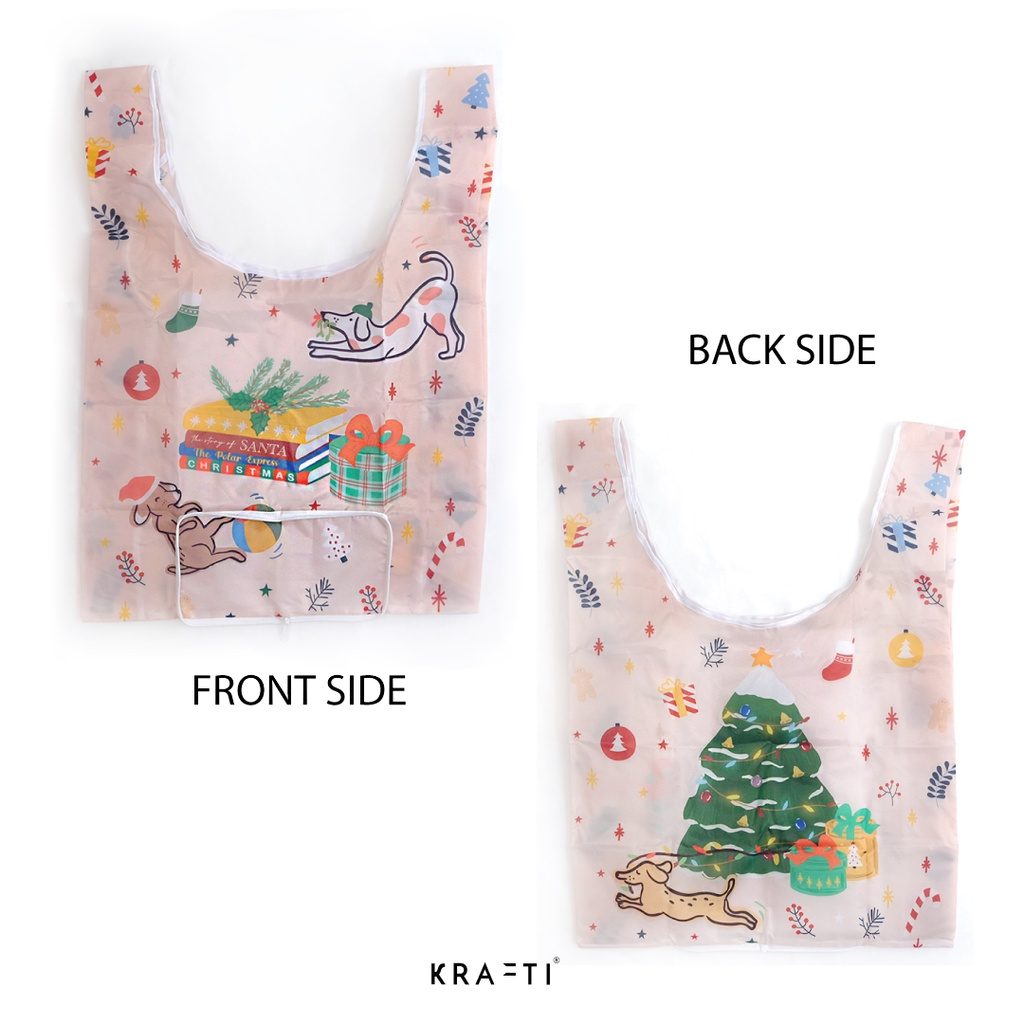 Shopping Bag / Kantong Belanja / Kantong lipat / natal / kado natal 2