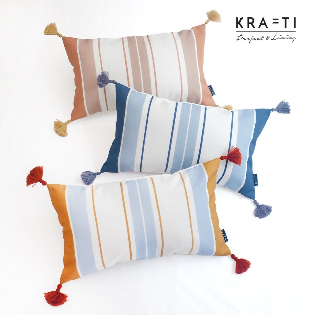 Bantal Sofa / STRIOCA 30x50 Cushion   / Bantal 30x50 cm / Bantal