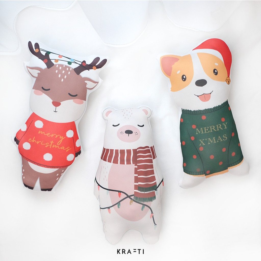Basha Exclusive Bundling - Bantal sofa/ bantal natal/  hadiah  natal