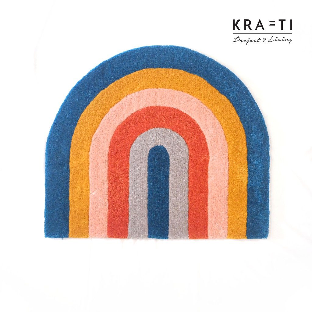 Karpet  / rugs / karpet pelangi / karpet premium / pelangi / rainbow