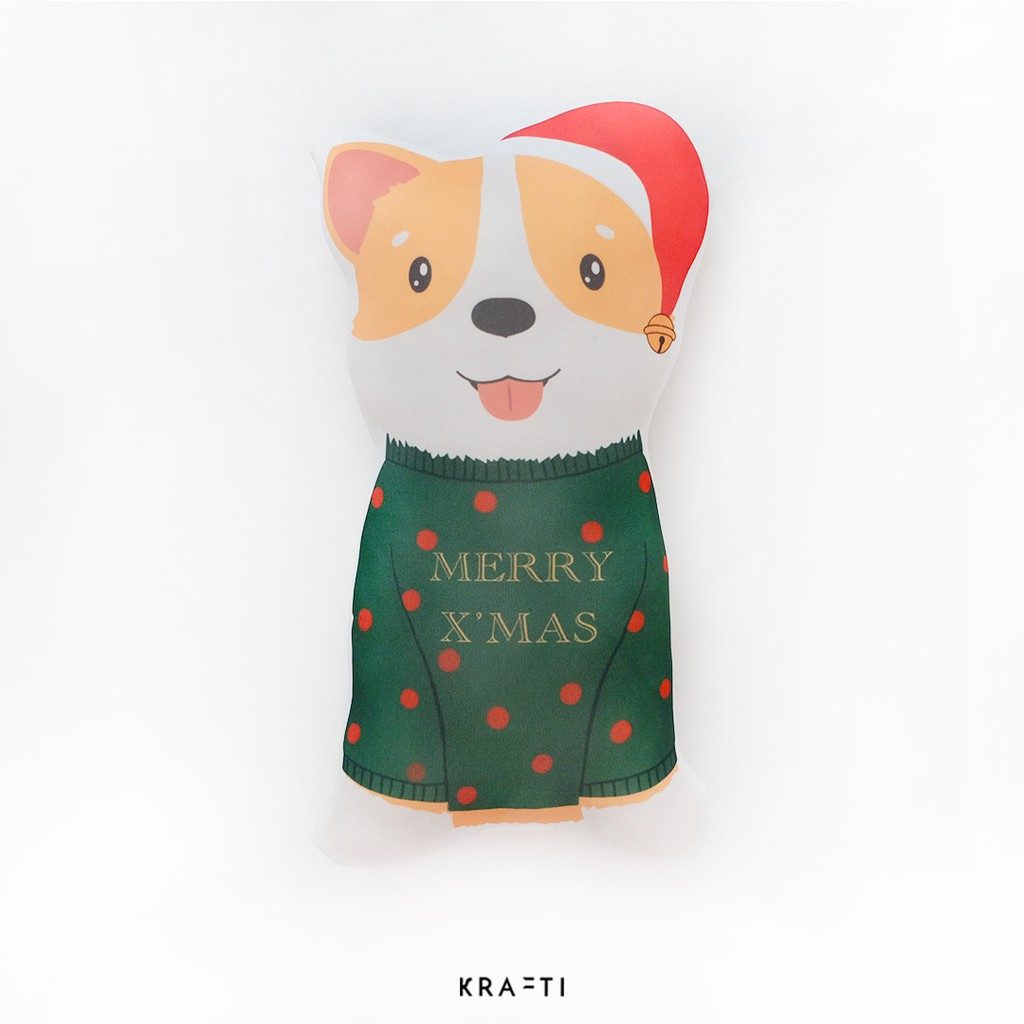 Krafti Project & Living -Basha Ex Bundling - Bantal Boneka Natal / Kantong Lipat/ Hampers Natal