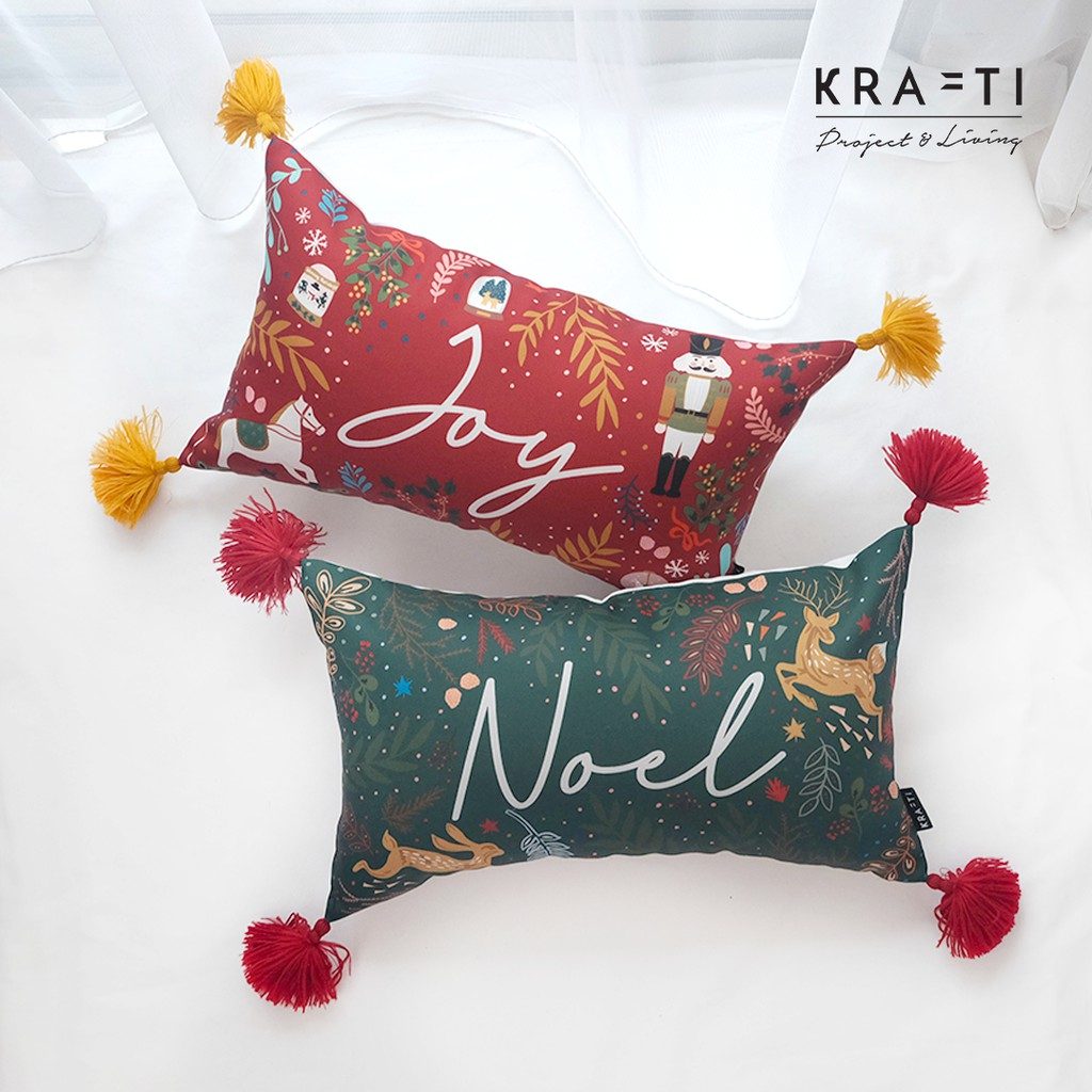 Bantal Sofa / bantal print / NOEL JOY / bantal 30x50cm