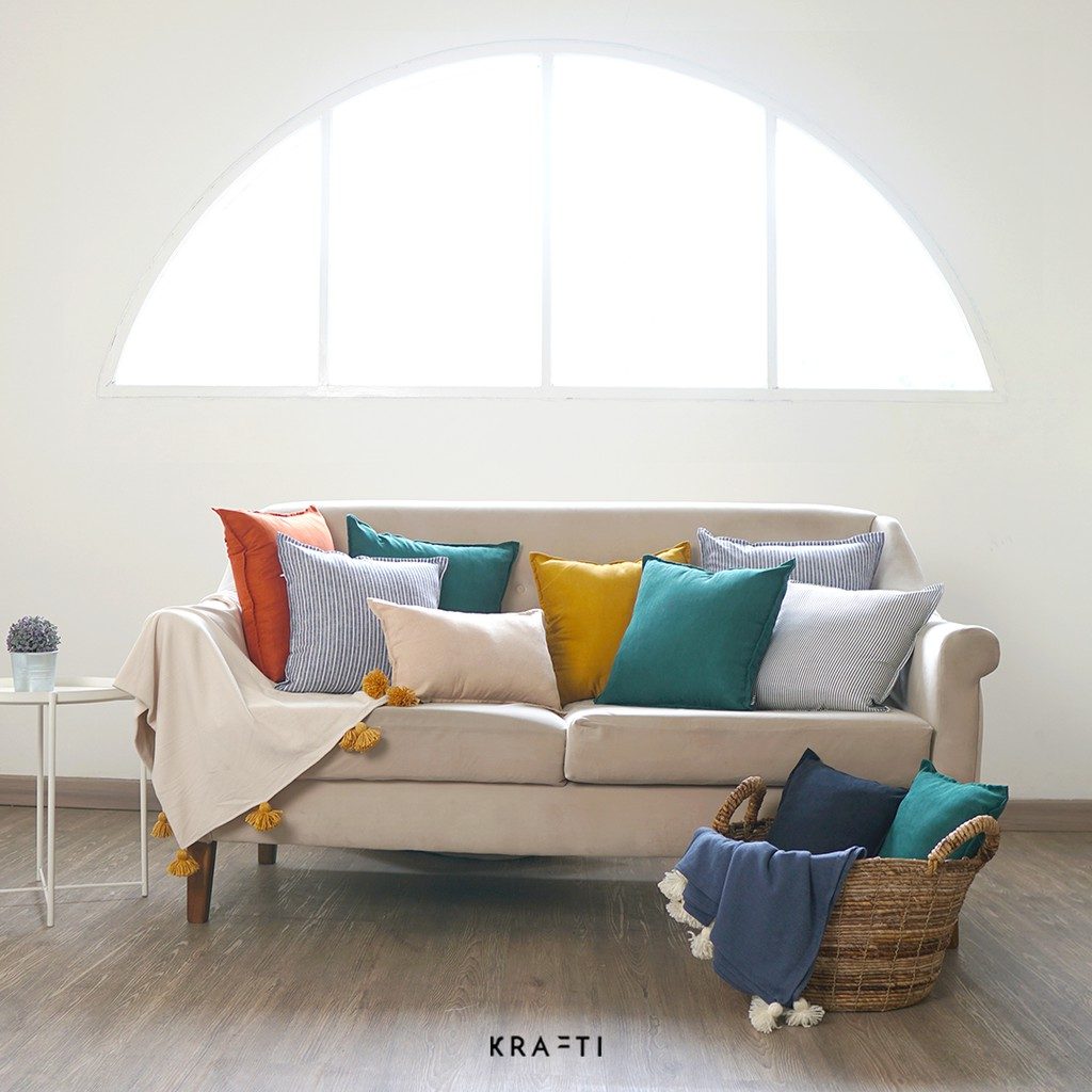 Bantal Sofa / Bantal 45x45  / Muted Colors Basic Cushion