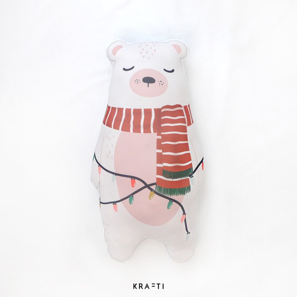 Bantal Boneka / Boneka Natal / Bantal Natal / Bear / Rudolph / Corgi