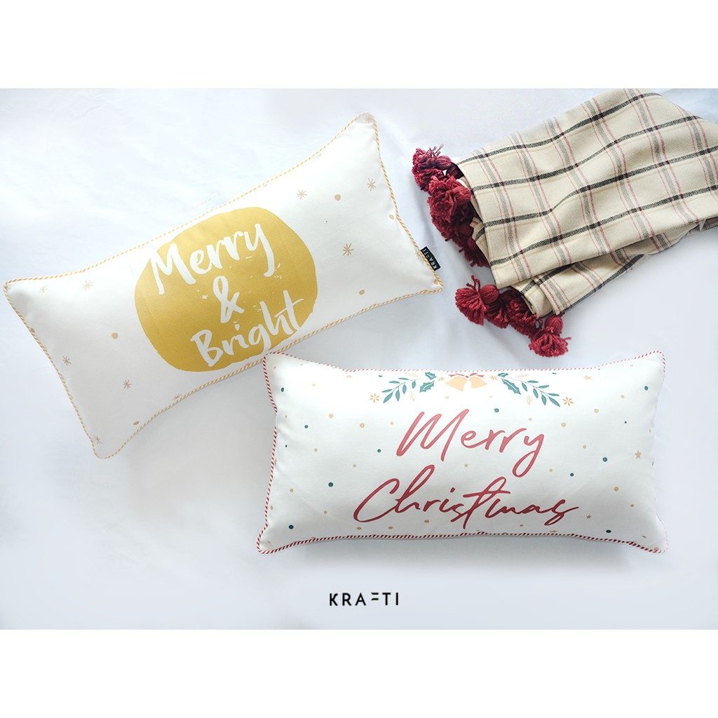 Bantal natal / bantal sofa / christmas hampers / bantal 30x60