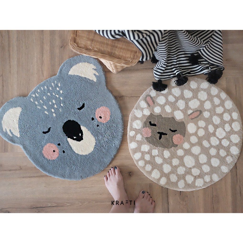 Karpet Kamar Anak / Motif Domba / Sheep / Mini Rugs