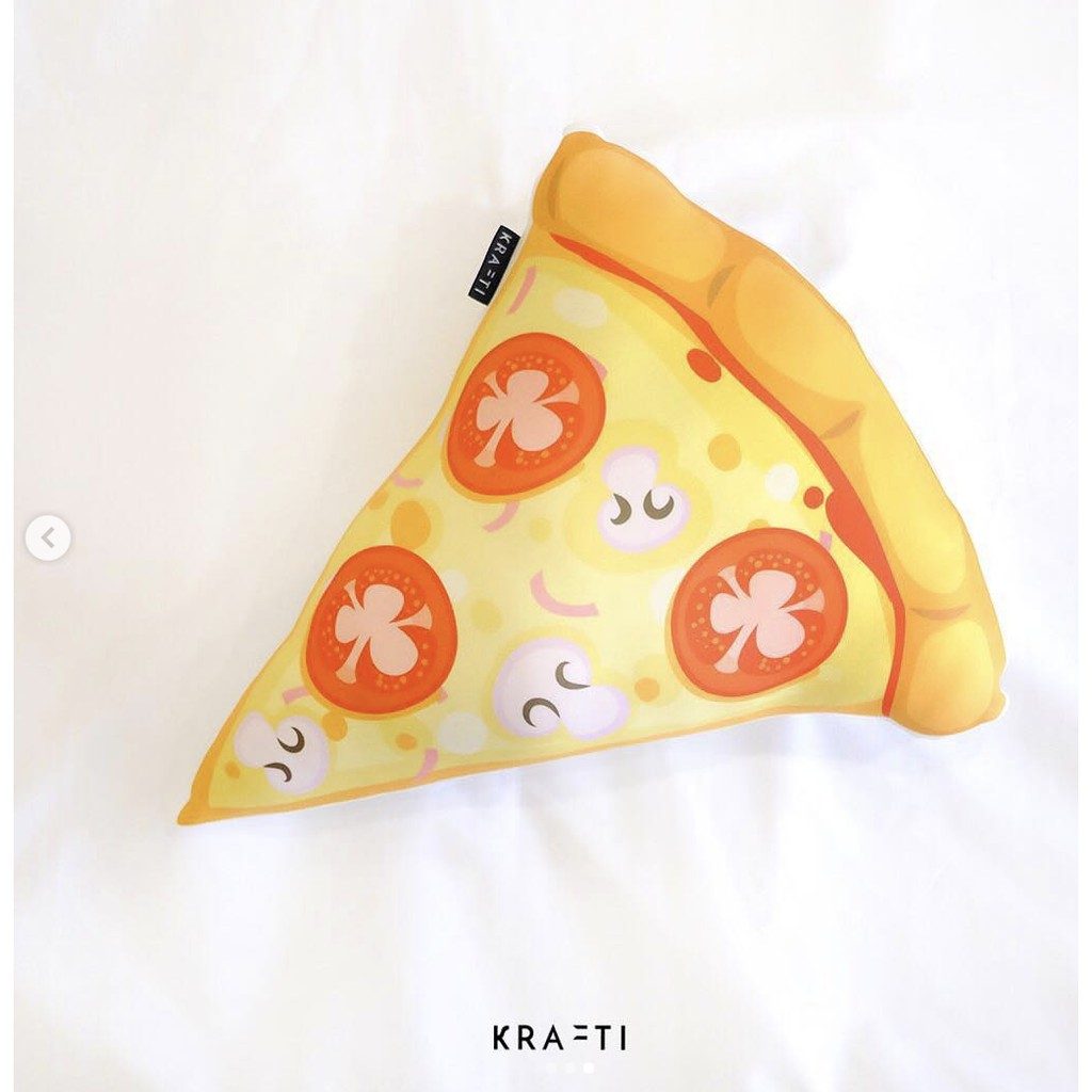 Bantal Boneka Pizza  (Pizza Plushies)