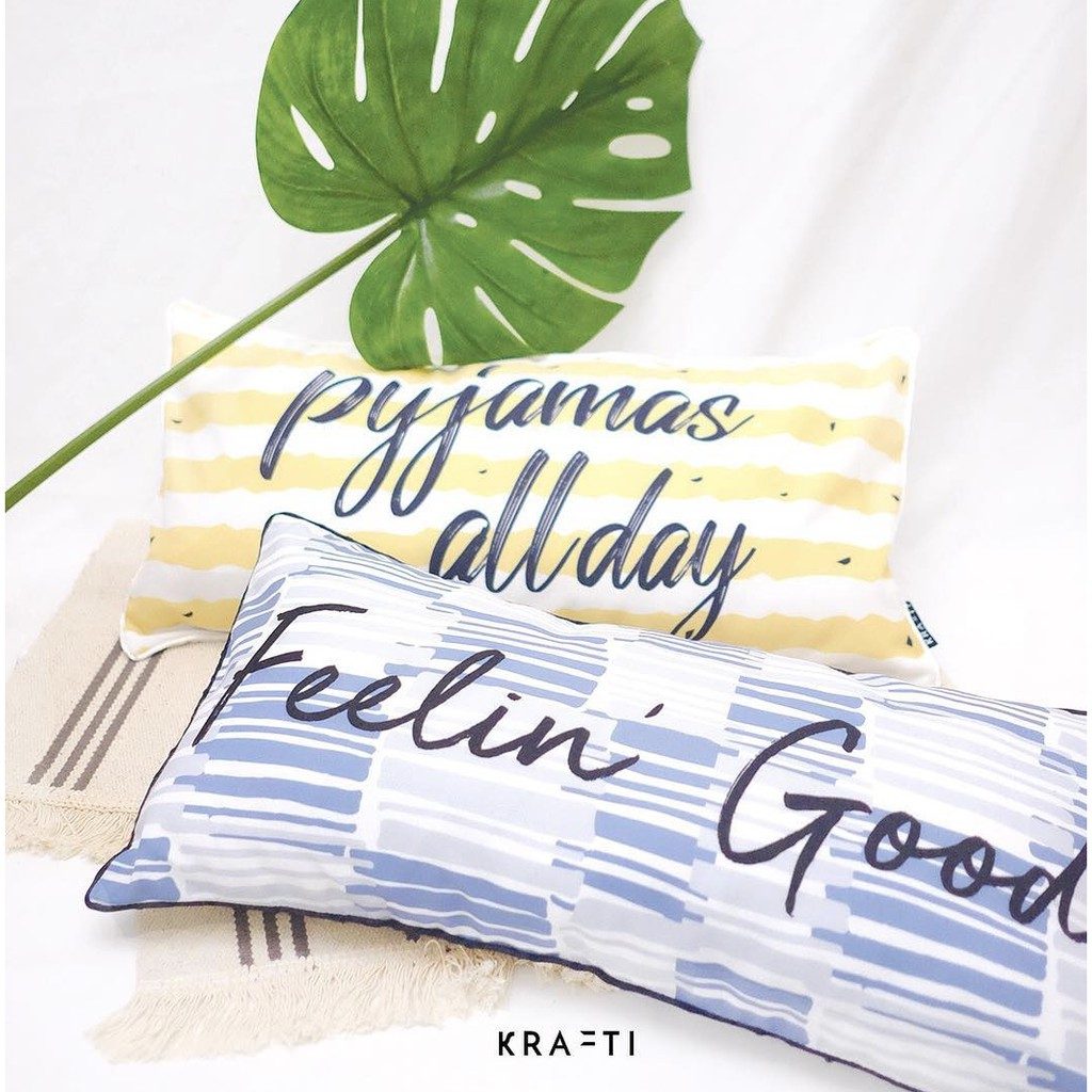 Bantal Sofa Print Pyjamas All Day 30x60 cm