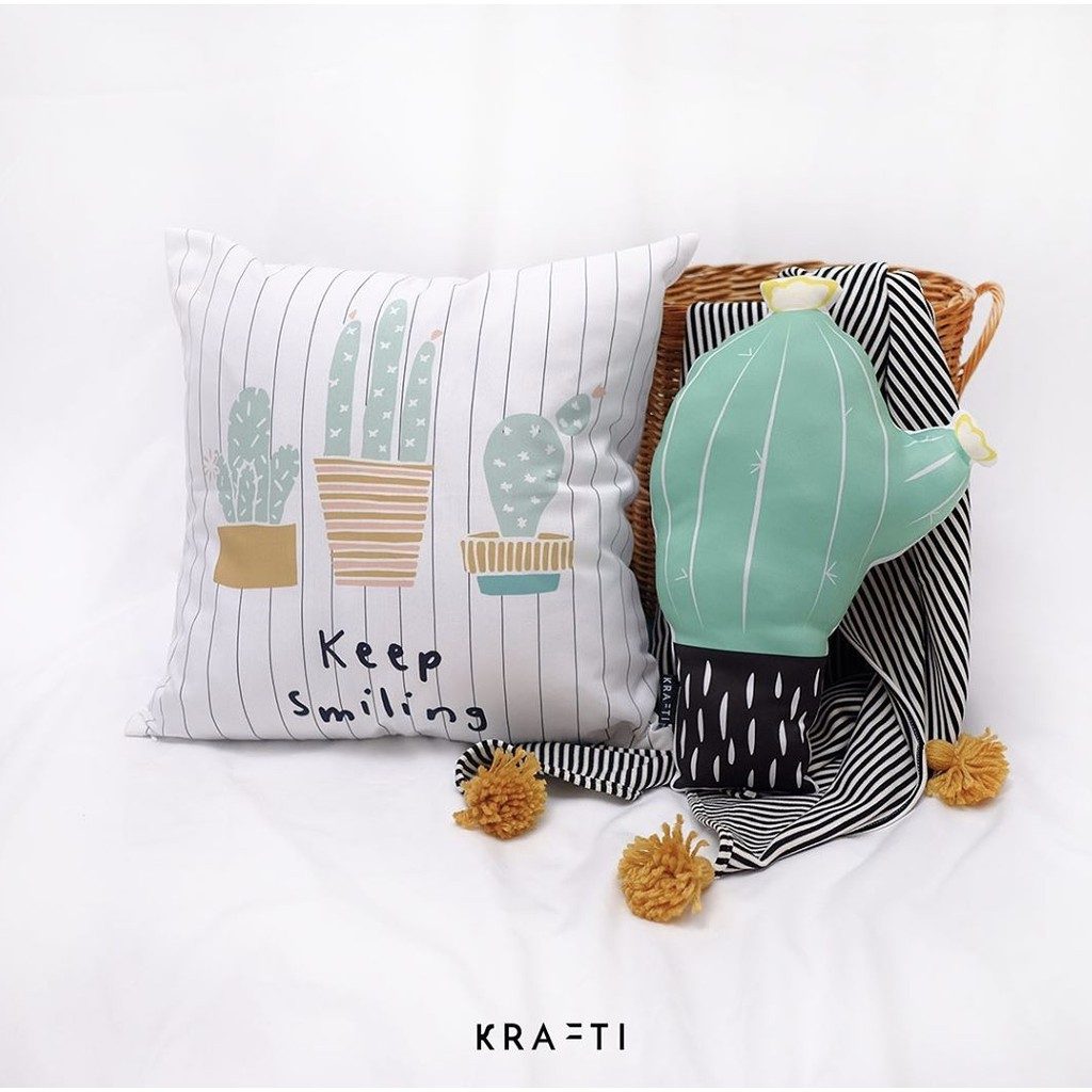 Bantal Boneka Kaktus (Cactus Plushies)