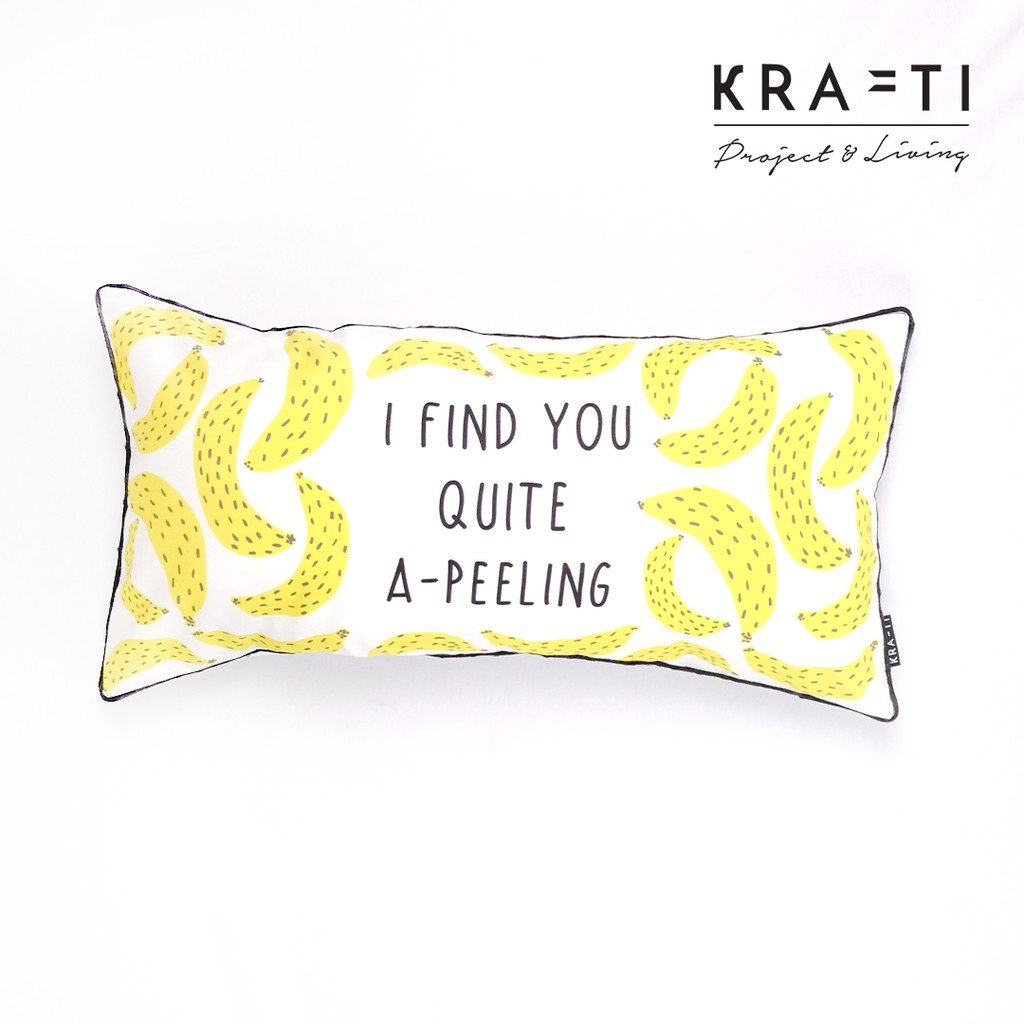 Bantal Sofa Print Banana A Peeling 30x60 cm