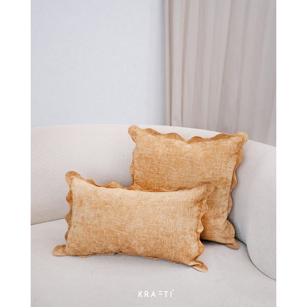 Scallop Pillow / Bantal Sofa / Bantal 30x50 cm / Bantal 45x45 / Sarung Bantal Sofa / Bantal Premium