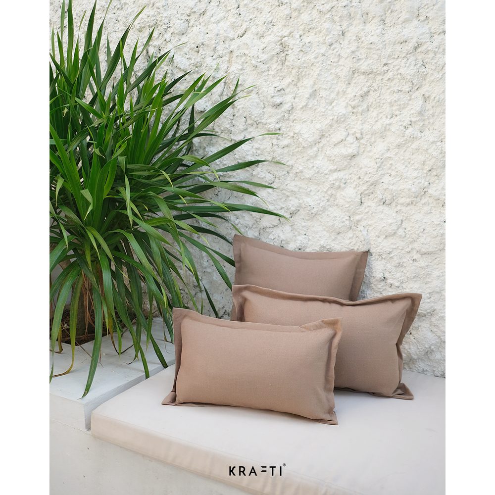 LANIE Linen / Linen Tebal / Bantal Linen / Bantal Sofa / Bantal Ruang Tamu / Bantal 50x50 / Bantal 40x60 / Bantal 30x50