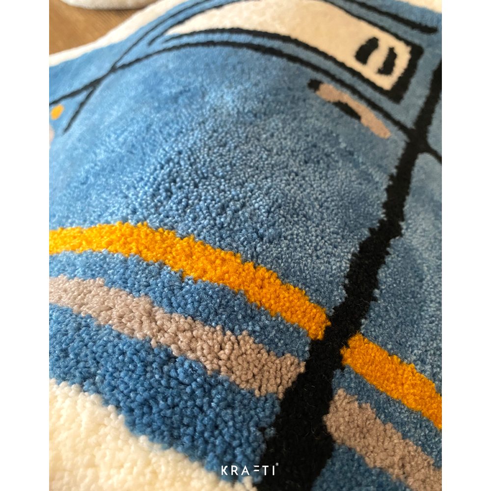Krafti - Karpet BEETLE CAR/ Karpet Kamar / Karpet / Karpet premium / rug / Bus Rug / Kids Rug / Karpet Kamar Anak