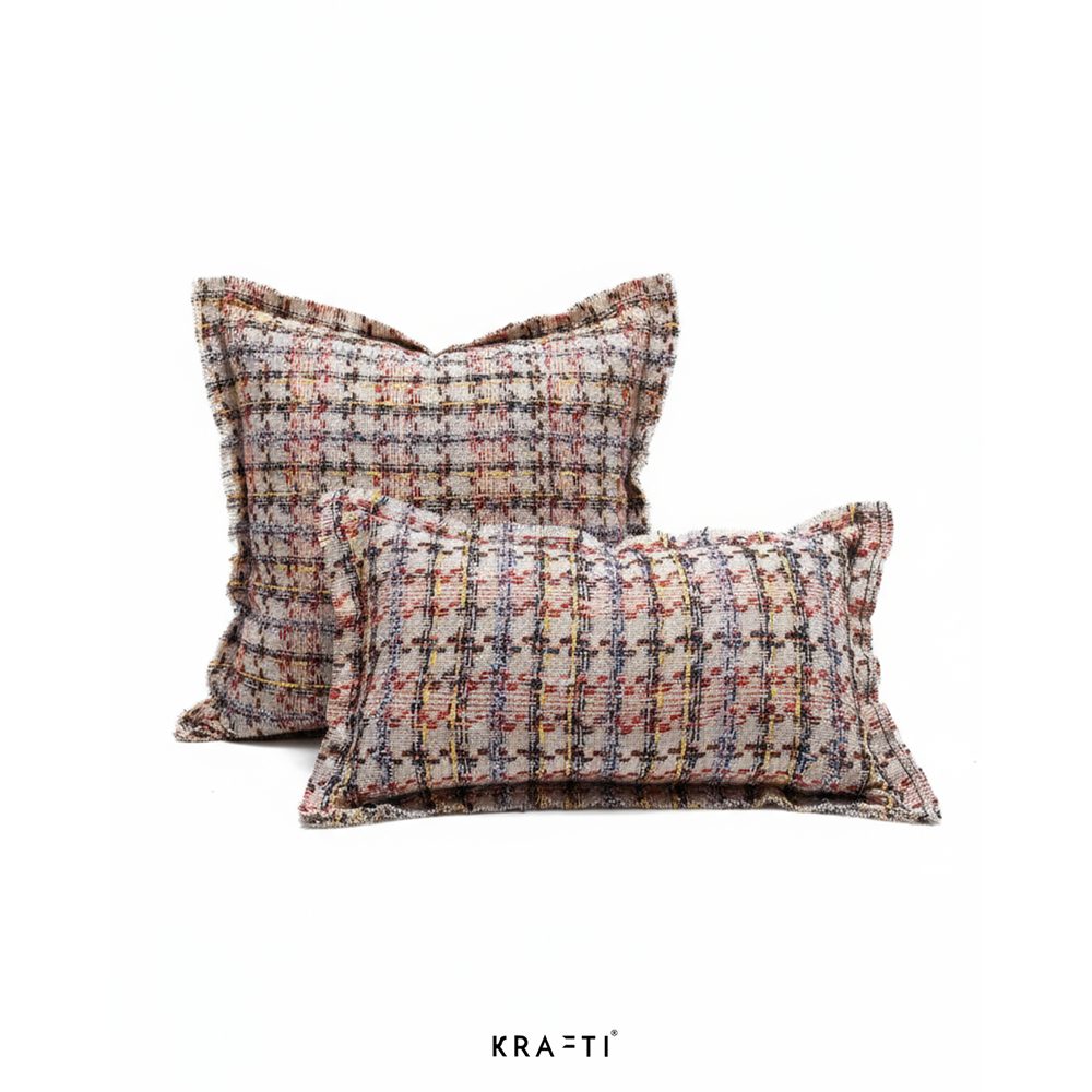Bantal Sofa MILAGRO Series 30x50 cm & 40x40 cm & 50x50 cm dengan Tassel Handmade untuk Dekorasi Ruangan Elegan / bantal sofa / bantal dekorasi / accent pillow
