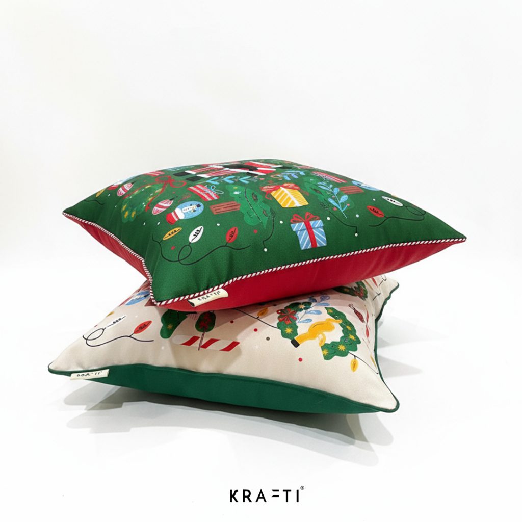 Christmas CLAUS Pillow Bantal Natal / Bantal Sofa / Bantal 40x40 / Hampers Natal / Kado Natal