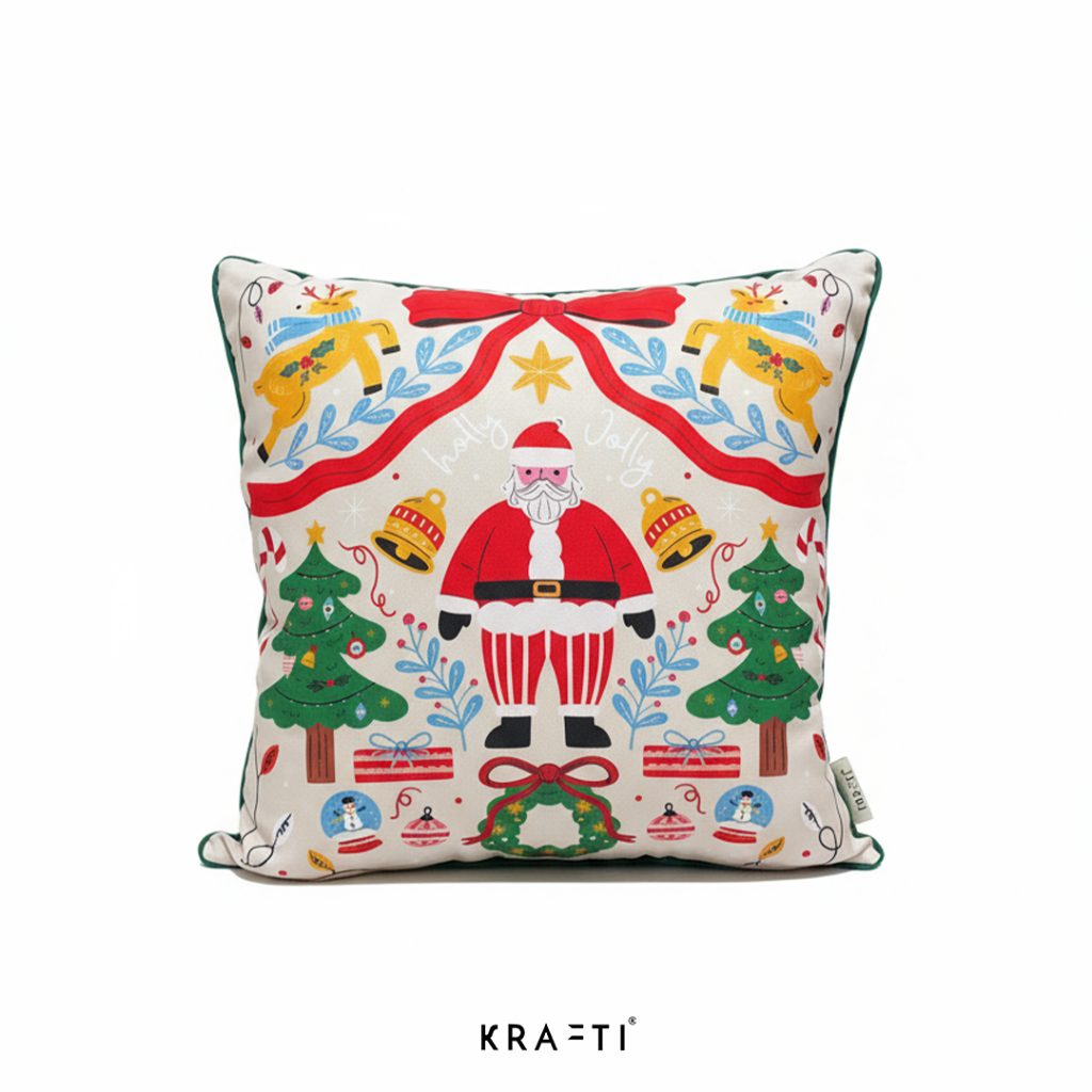 Christmas CLAUS Pillow Bantal Natal / Bantal Sofa / Bantal 40x40 / Hampers Natal / Kado Natal