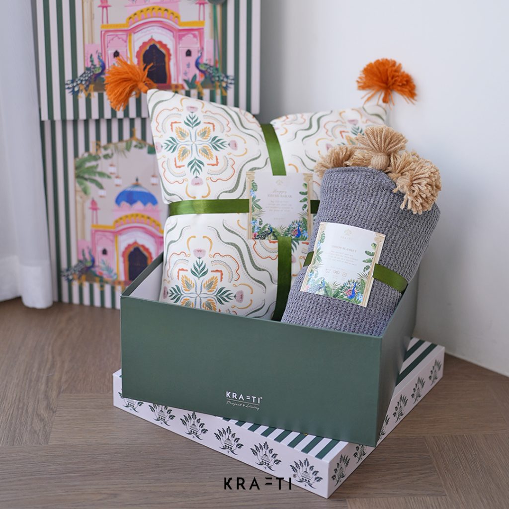 Krafti Project & Living - Hampers Lebaran / Hampers Ramadan / Selimut Sofa / Bantal Sofa / Hampers Bantal
