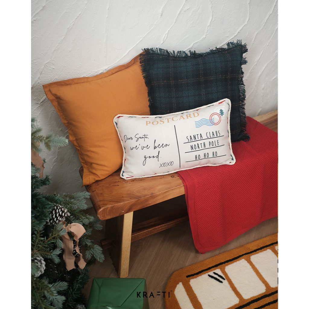 Krafti Project & Living  - Bantal Sofa /Bantal 45x45 / Bantal 30x50 / Bantal Sofa / Bantal Natal / Dekorasi Natal