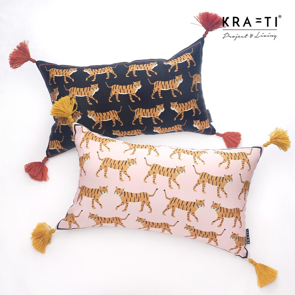 Bantal Sofa / Bantal 30x50cm / Bantal Print / Bantal Tiger / Bantal Macan