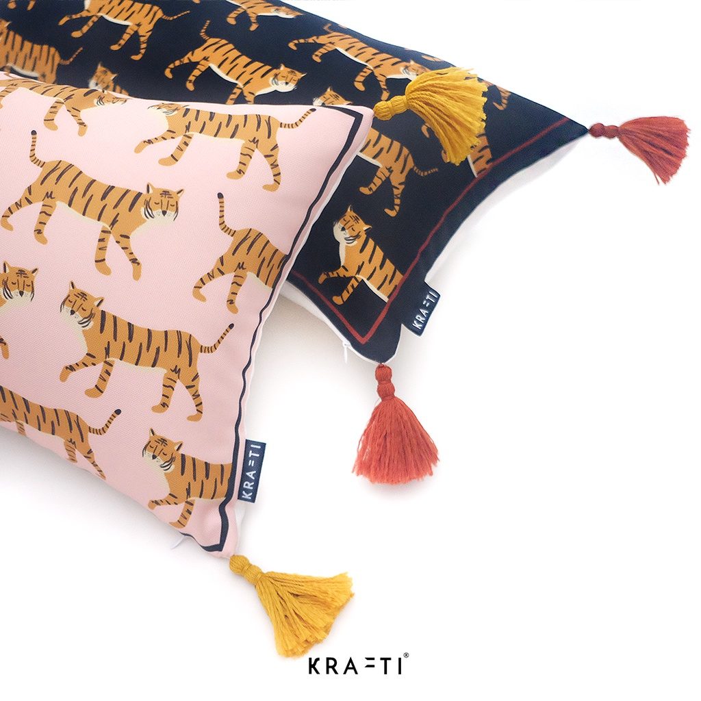 Bantal Sofa / Bantal 30x50cm / Bantal Print / Bantal Tiger / Bantal Macan