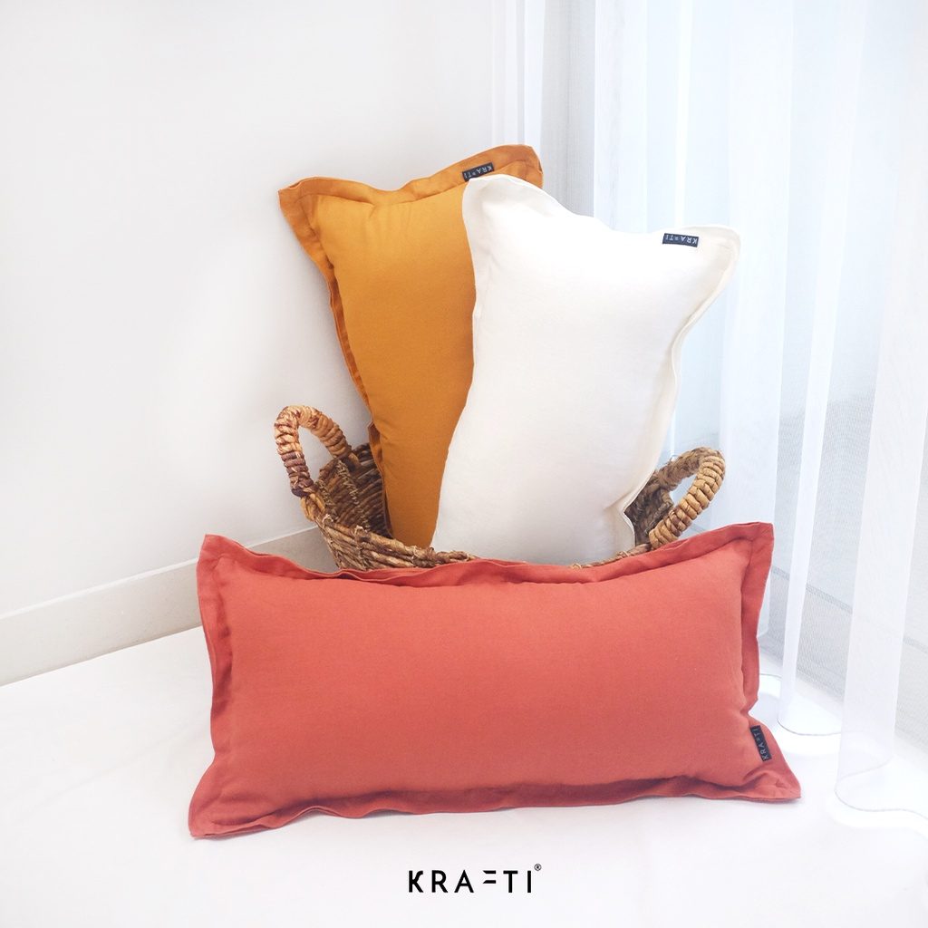 Bantal Sofa / Sarung Bantal Sofa / Bantal 30x60 / SABINE LUMBAR 30x60 / Bantal Linen
