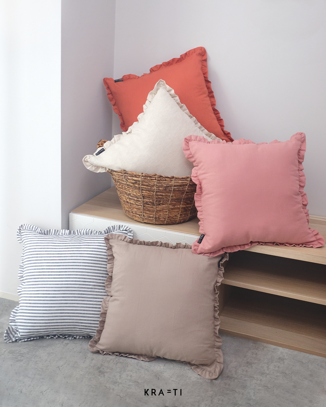 Serena Frill Cushion