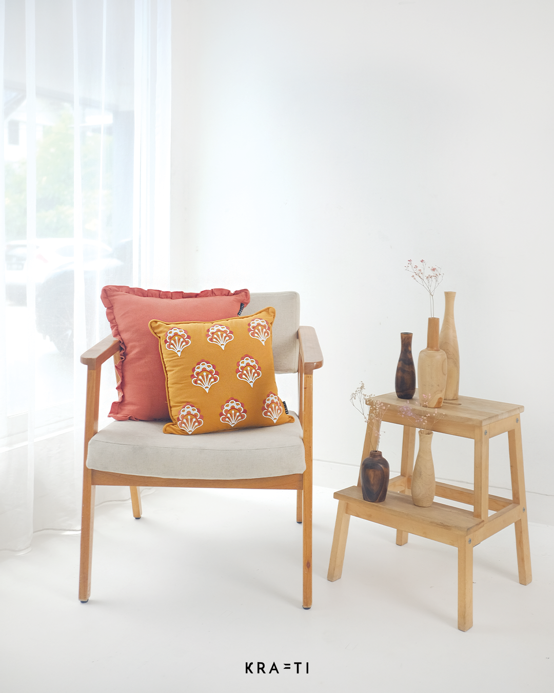 Elena Embroidery Cushion