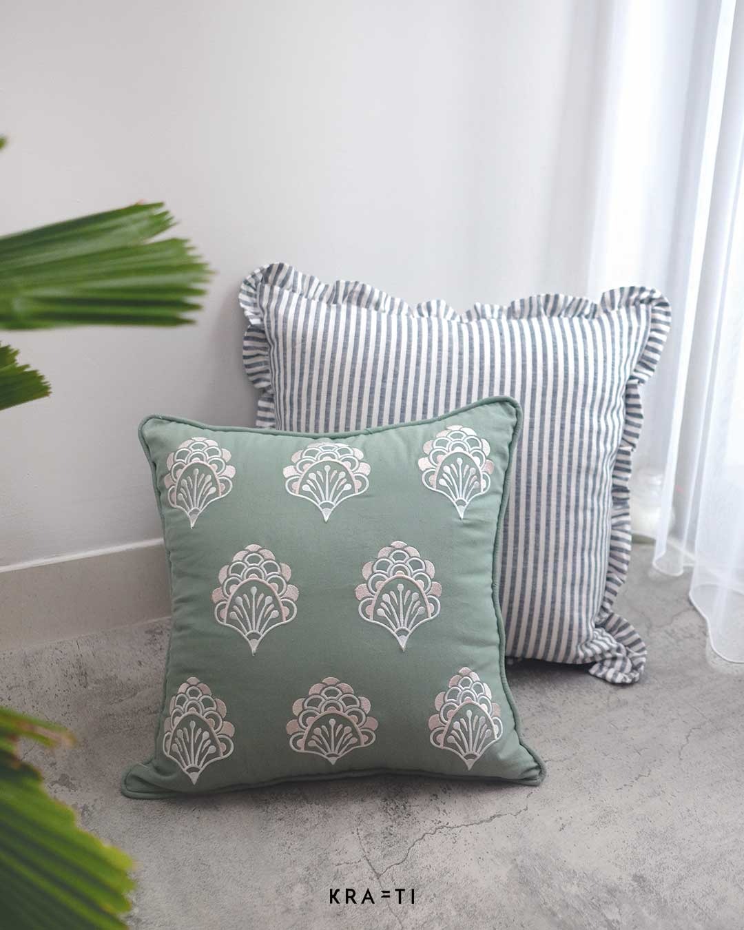 Elena Embroidery Cushion