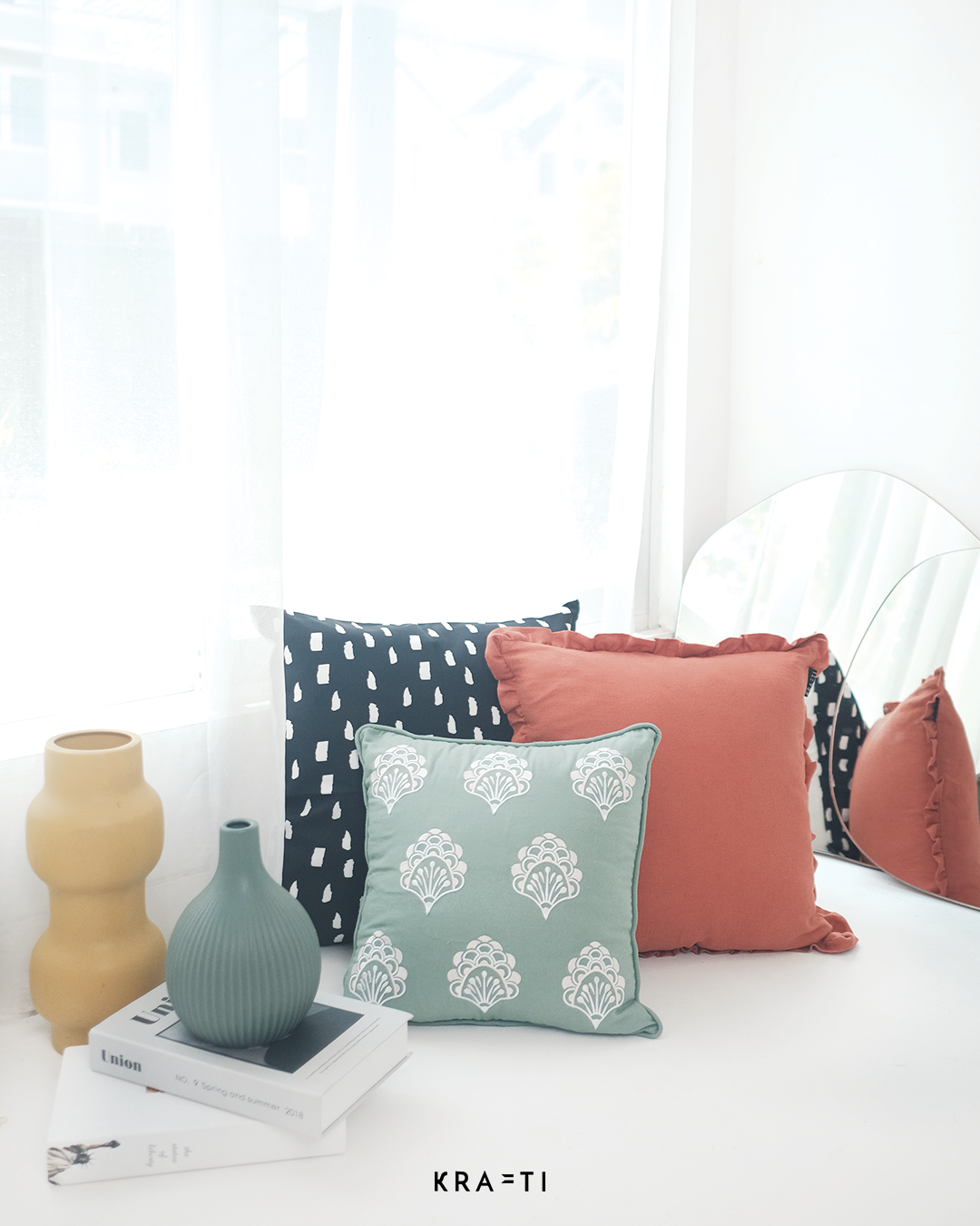 Elena Embroidery Cushion