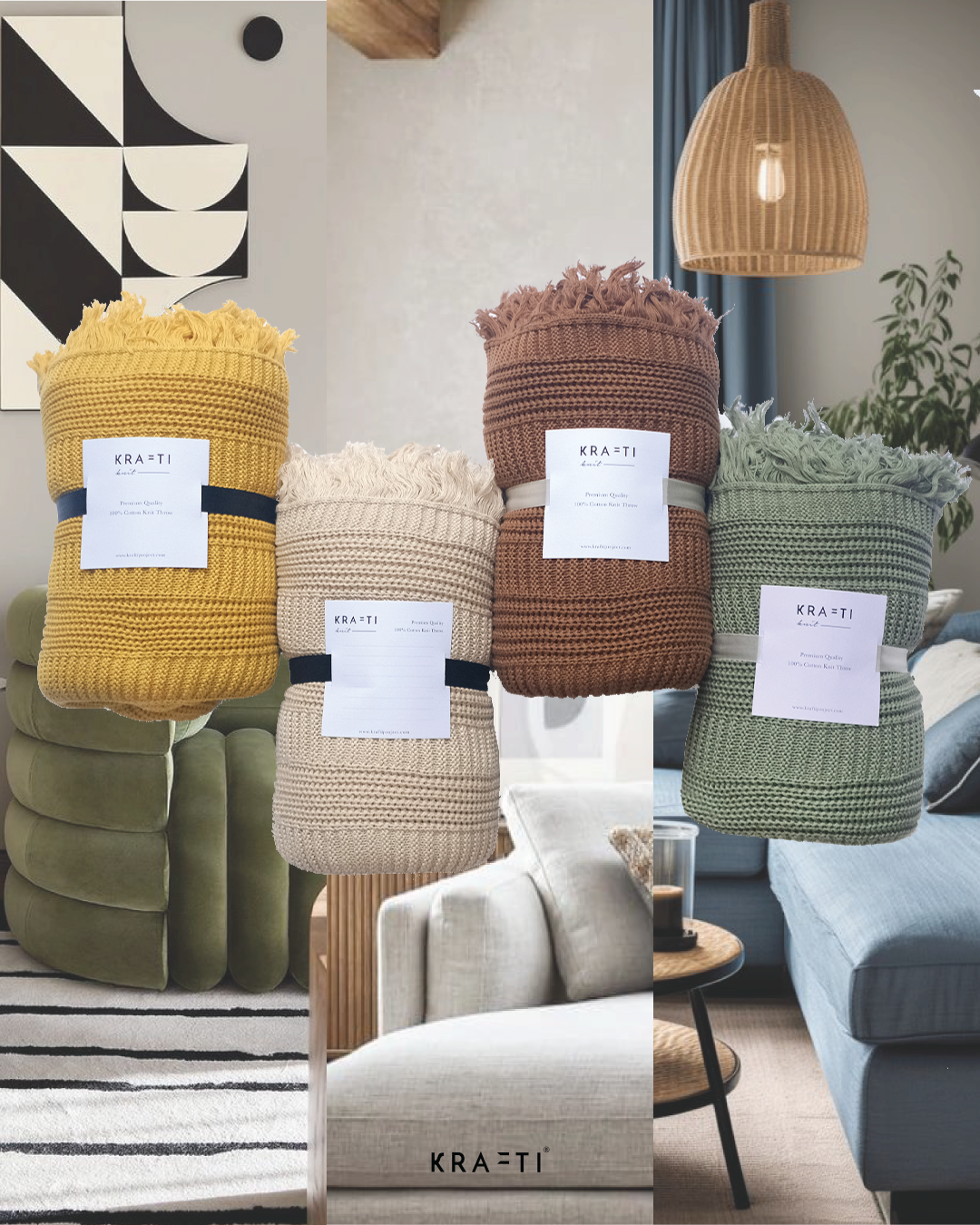 Marrue Knitted Blanket