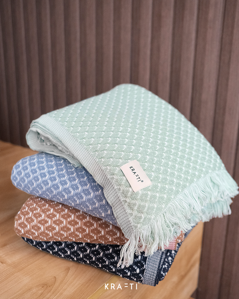 Joury Knitted Blanket