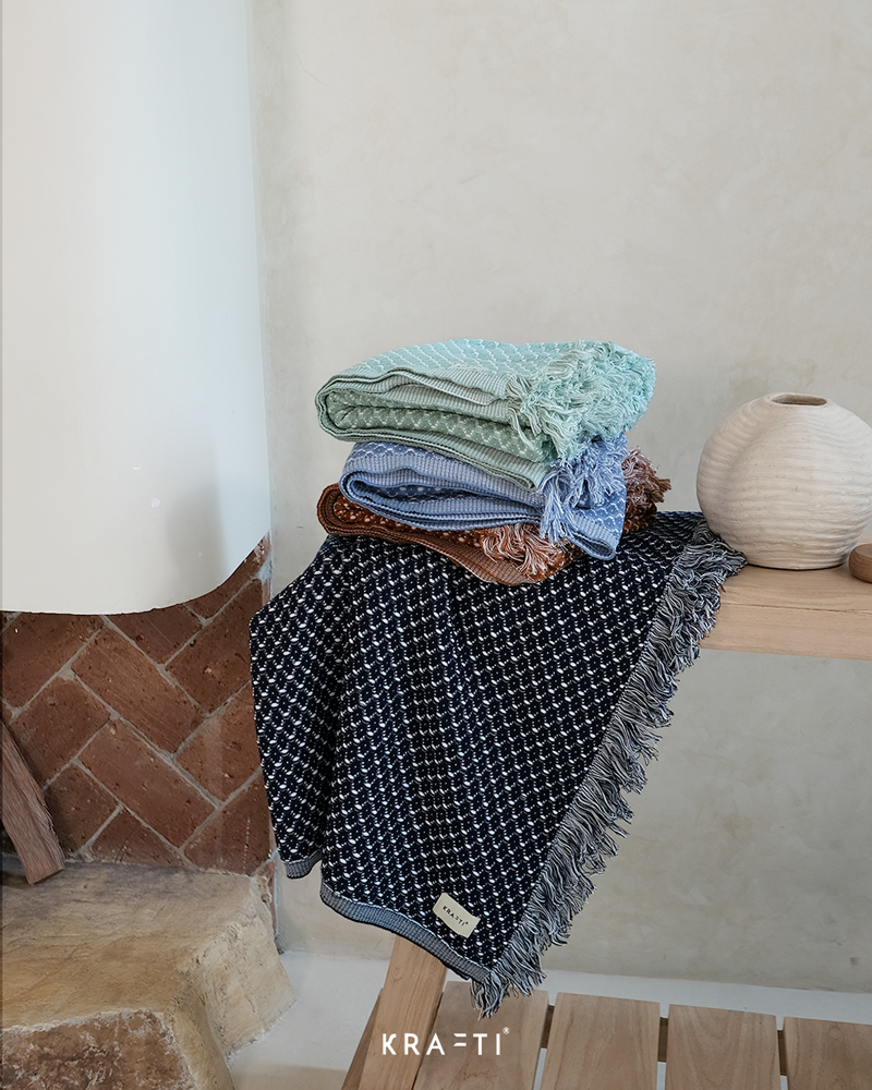 Joury Knitted Blanket