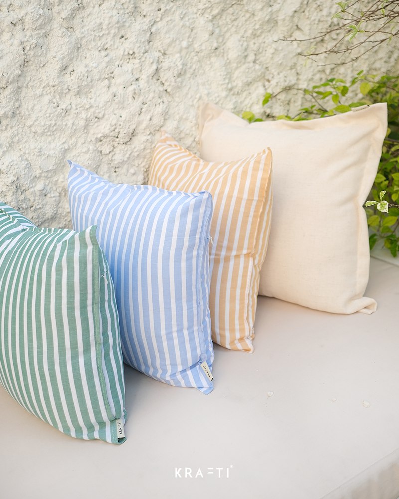 Summer Stripes Lumbar Cushions