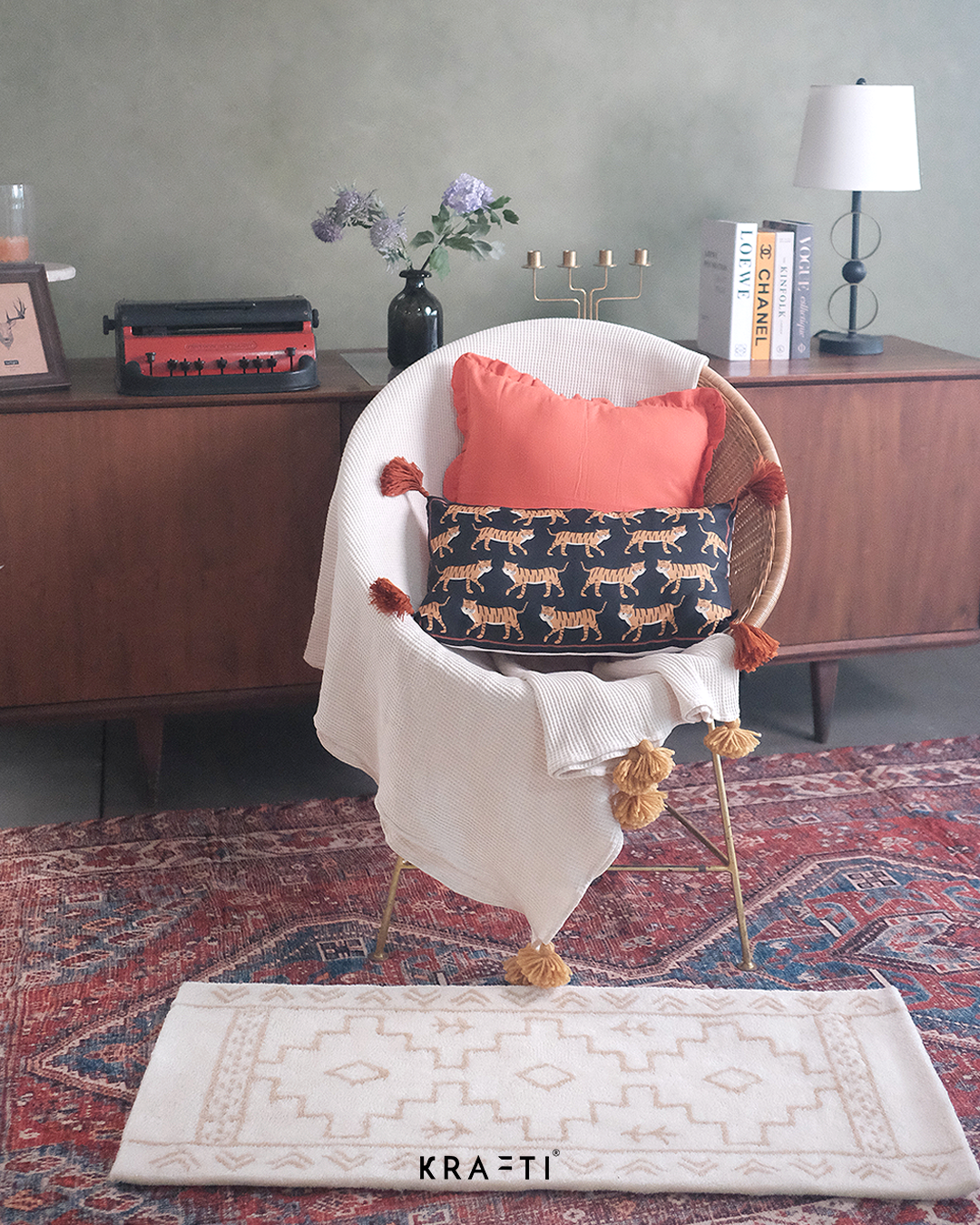 Tiger Lumbar Cushion