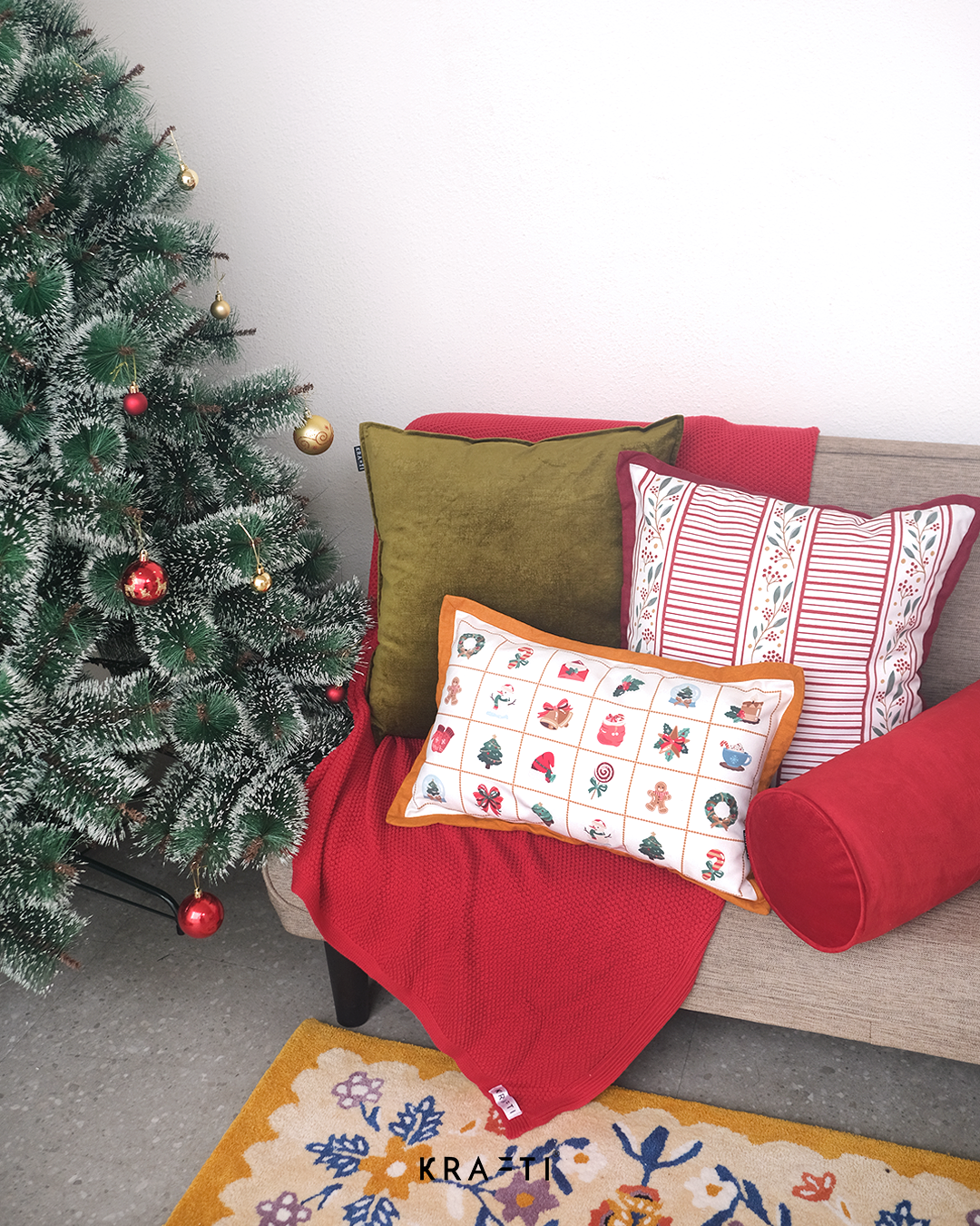 Christmas Carol Series Cushion