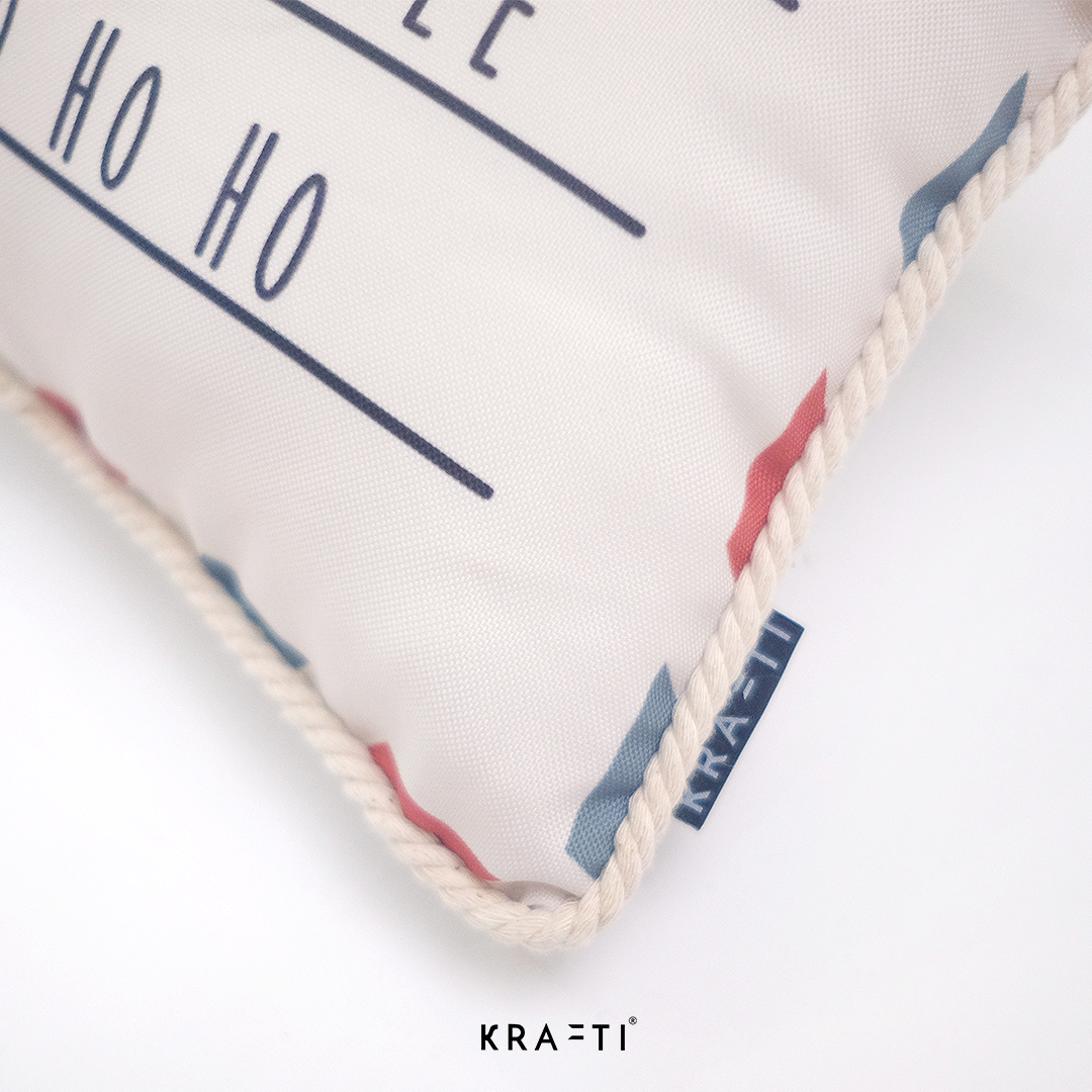 Christmas Postcard Cushion